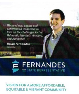 Dylan Fernandes, Democratic nominee for Mass. state house of representatives