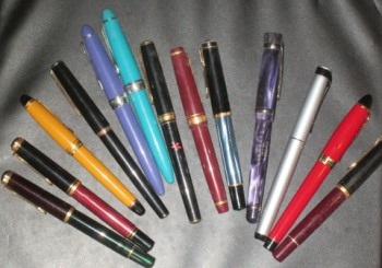thirteen fountain pens